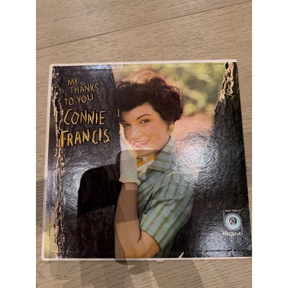 Vintage 1959 My Thanks to You, Connie Francis LP Vinyl - Picture 2 of 9